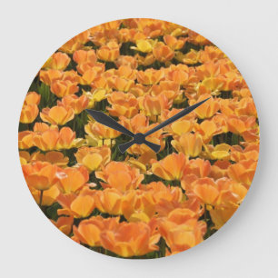 Tulpen 1 wandklokken en numerieke opties