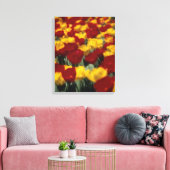 Tulpen 2 canvas afdruk (Insitu (Woonkamer))