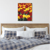 Tulpen 2 canvas afdruk (Insitu (Slaapkamer))