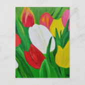 Tulpen 2a briefkaart (Voorkant)