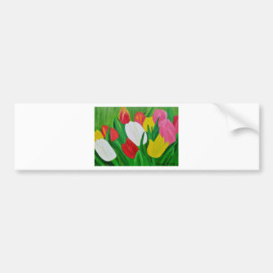 Tulpen 2a bumpersticker