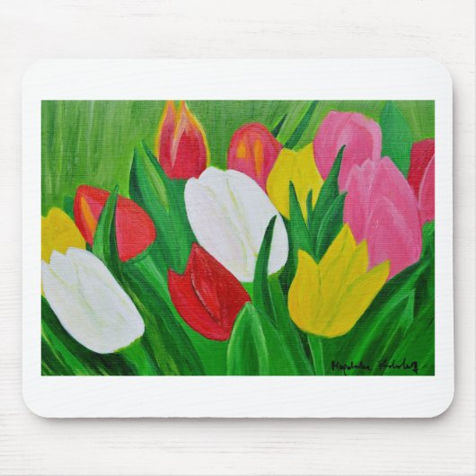 Tulpen 2a muismat (Voorkant)