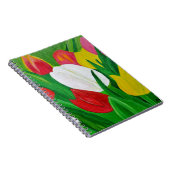 Tulpen 2a notitieboek (Rechterzijde)