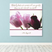 Tulpen 3258 canvas afdruk (Insitu (Houten vloer))