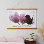 Tulpen 3258 hangend wandkleed (Slaapkamer)
