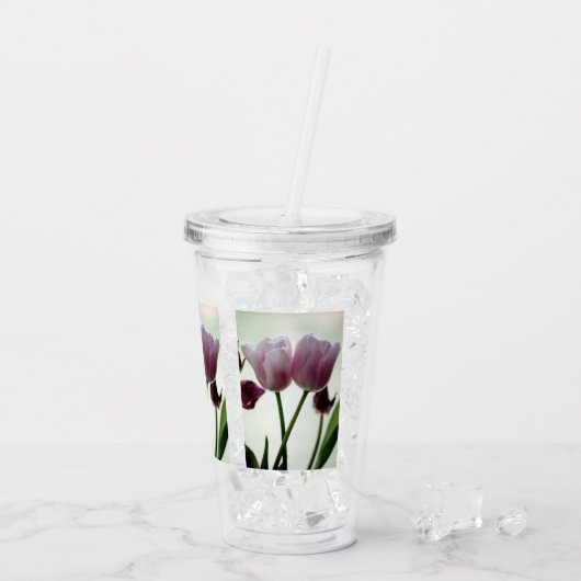 Tulpen 3259 acryl drinkbeker (Achterkant ijs)