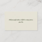 Tulpen 3265 visitekaartje (Achterkant)