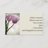 Tulpen 3265 visitekaartje (Voorkant)