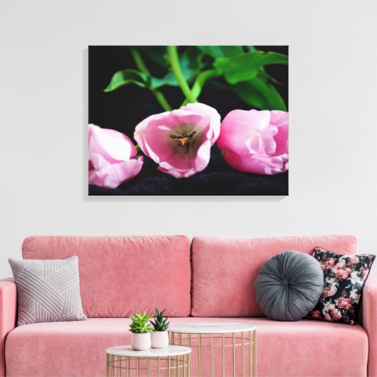 Tulpen 3273 canvas afdruk (Insitu (Woonkamer))