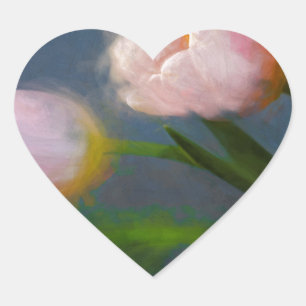 Tulpen 3 hart sticker