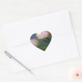 Tulpen 3 hart sticker (Envelop)