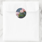 Tulpen 3 ronde sticker (Tas)