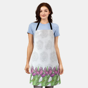 Tulpen All-Over Print Schort