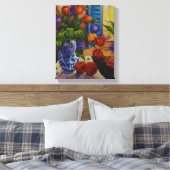 Tulpen & Appels - Canvas Print (Insitu (Slaapkamer))