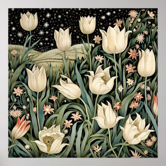 Tulpen Art Print (Voorkant)