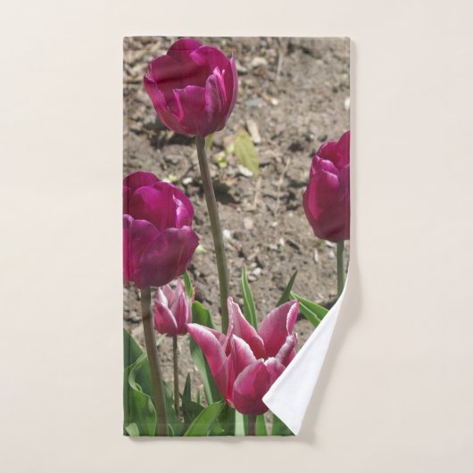 Tulpen Bad Handdoek (Handdoek)