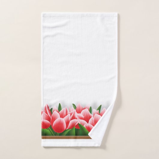 Tulpen Bad Handdoek (Handdoek)