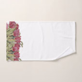 Tulpen  bad handdoek (Handdoek)