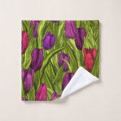 Tulpen Bad Handdoek (Wasdoekje)
