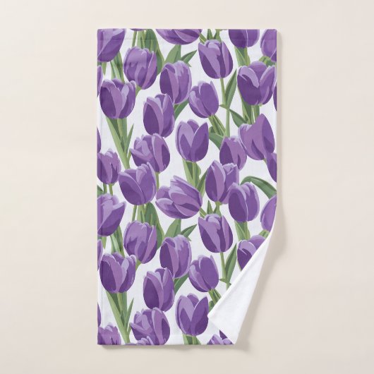 Tulpen Bad Handdoek (Handdoek)