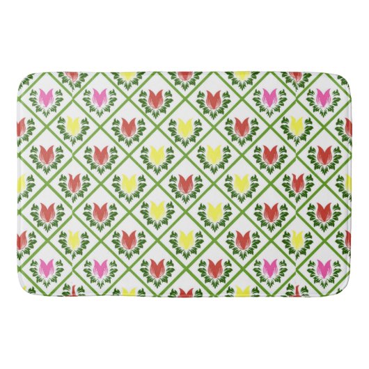 Tulpen Badmat (Voorkant)
