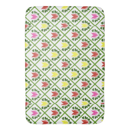 Tulpen Badmat (Voorkant Verticaal)