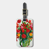 Tulpen Bagagelabel (Voorkant verticaal)