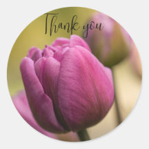 tulpen bedankt sticker