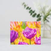 Tulpen Betoverend 12 Briefkaart (Staand voorkant)