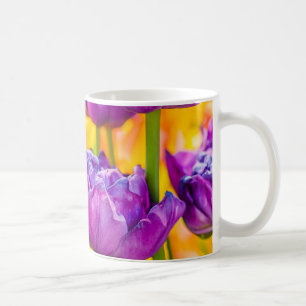 Tulpen Betoverend Diep Roze Koffiemok