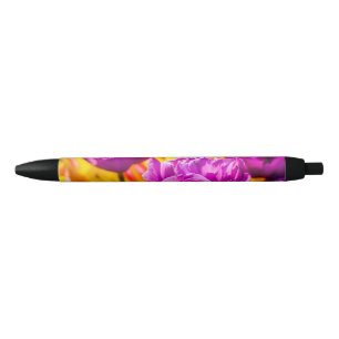 Tulpen Betoverende Violet Zwarte Inkt Pen