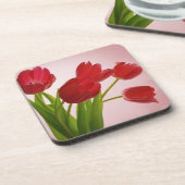 Tulpen Bier Onderzetter (Linkerzijde)