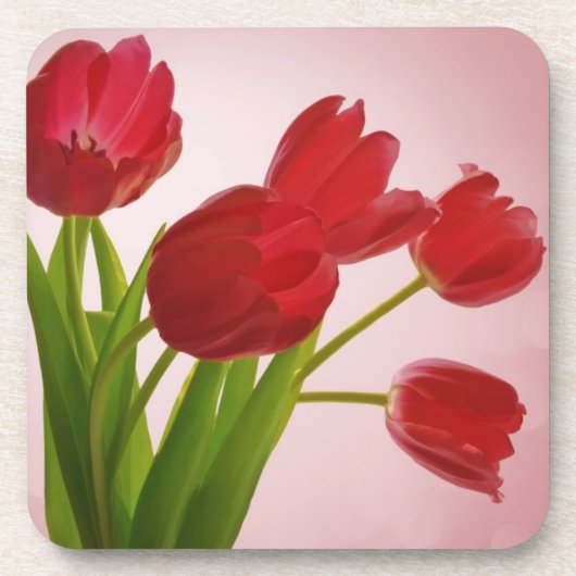 Tulpen Bier Onderzetter (Voorkant)