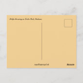 Tulpen bloeien in Forest Park, Indiana Briefkaart (Achterkant)