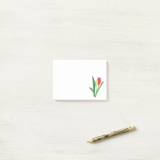 Tulpen | Bloem Post-it® Notes (Op bureau)
