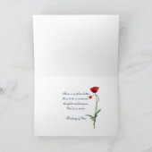 tulpen boeket in de blauwe zak van Jean Kaart (Binnen)