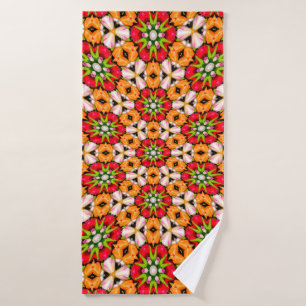 Tulpen Boeket Patroon Badhanddoek