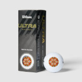 Tulpen Boeket Patroon Golfballen (Verpakking)