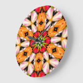 Tulpen Boeket Patroon Grote Klok (Hoek)