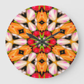 Tulpen Boeket Patroon Grote Klok (Voorkant)