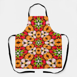 Tulpen Boeket Patroon Schort