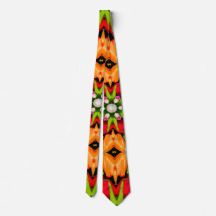 Tulpen Boeket Patroon Stropdas