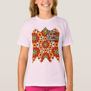 Tulpen Boeket Patroon T-shirt