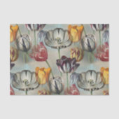  Tulpen botanische ontledingsvaartuigen Tissuepapier (Voorkant)