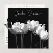 Tulpen, Bridal Shower-uitnodigingen Kaart (Voorkant / Achterkant)