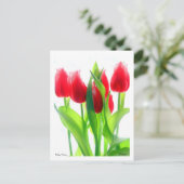 Tulpen Briefkaart (Staand voorkant)