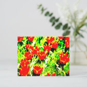 Tulpen Briefkaart (Staand voorkant)