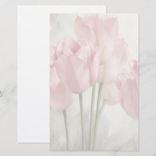 Tulpen Briefpapier (Voorkant / Achterkant)