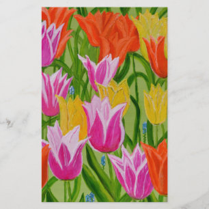 Tulpen Briefpapier