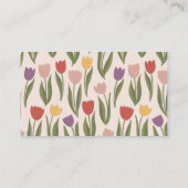 Tulpen Bruids Douche Uitnodiging Insert (Achterkant)